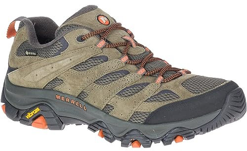 Merrell Herren Moab 3 GTX Wanderschuh, Grün (Olive), 43 EU