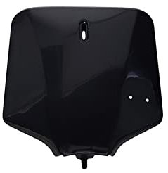 Motorcycle Fender Fairing For Kawasaki KLX110 Front Number Plate White Black Motorcycle Plastics Fender For KLX 110 KX65 110cc 125cc 150cc 250cc (Color : A)