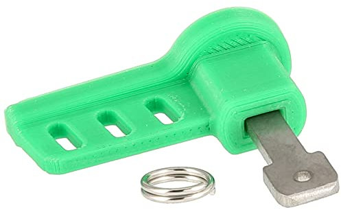 MOTEX Zündschlüssel 3D, Grün - für Simson S50, S51, S70, KR51 Schwalbe, SR4, Duo 4/1