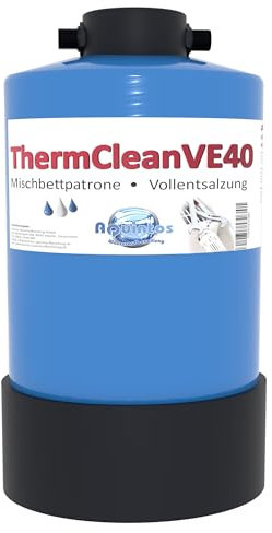 Heizungsbefüllung Entsalzung von Heizungswasser nach VDI 2035 Mehrwegkartusche - Aquintos ThermCleanVE40