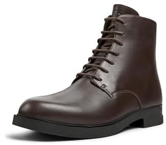 Camper Iman K400300, Stivale alla caviglia Donna, Marrone scuro 007, 41 EU