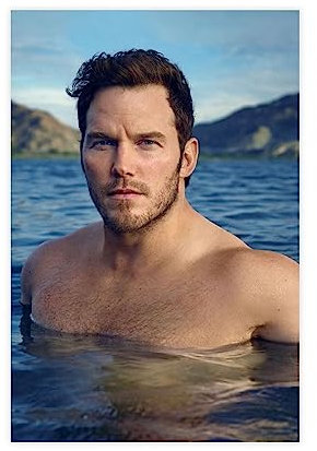 ETOMEY Chris Pratt 1 Leinwand-Poster, Wandkunst, Dekordruck, Bild Gemälde für Wohnzimmer, Schlafzimmer, Dekoration, ungerahmt, 30 x 45 cm