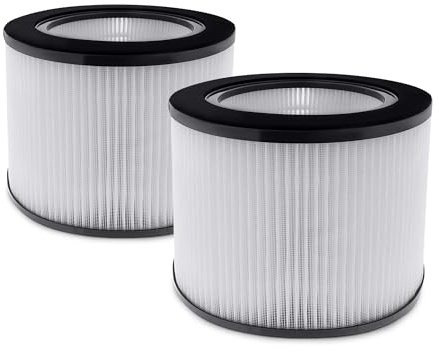 Silentnight Airmax 800 Air Purifier Replacement Filter - 2 Stage Hepa Filter - Easy to Replace - Pack of 2