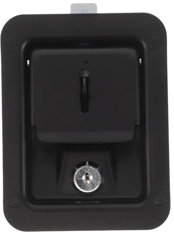 Mikinona Serrure Armoire à Cylindre Verrou de Sécurité pour Camping et Remorque Serrure de Porte pour Armoire et Compartiment de Rangement