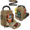 ARCFOX Edc Taschen-Organizer mit Schultergurt, Utility Edc Tasche, Elektriker-Werkzeugtasche für Fluke 117/116/115/114 Digital-Multimeter, Molle-Tasche mit Reißverschlusstaschen (nur Tasche)