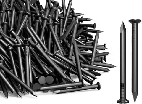 240 Pezzi Chiodi Acciaio per Cemento Armato Chiodelli 30 mm Perni da Muro Chiodi per Quadri Muro Chiodi Zincati Argenteo per Mattoni Immagini Appese Chiodi in Legno Uso Universale per Interni Esterni