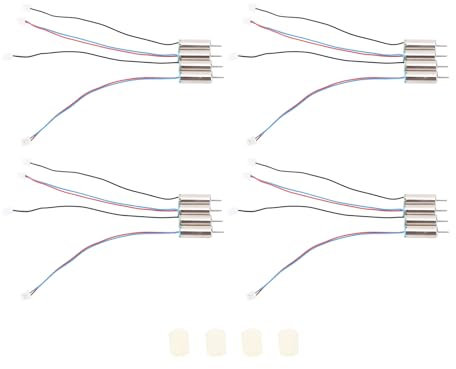 Alomejor 4pcs Aluminiumlegierung Metallmotor Drahtanterminal, Quadcopter -Ersatzteile mit Zahnrädern für Drohne