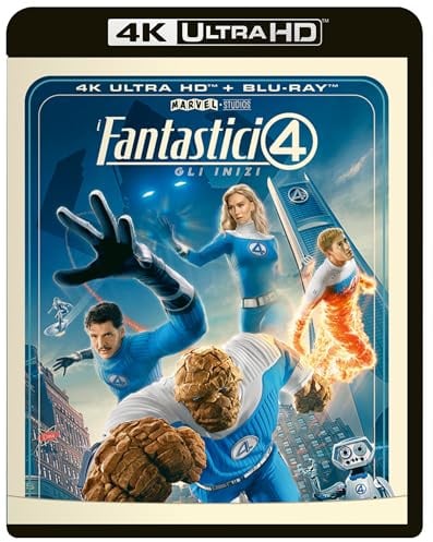 Blu-Ray 4K Uhd Fantastici 4 (I) - Gli Inizi (4K Ultra Hd + Blu-Ray Hd)