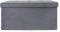 THE HOME DECO FACTOR Coffre Banc Pliable Polyester 76, 50 x 37, 50 cm
