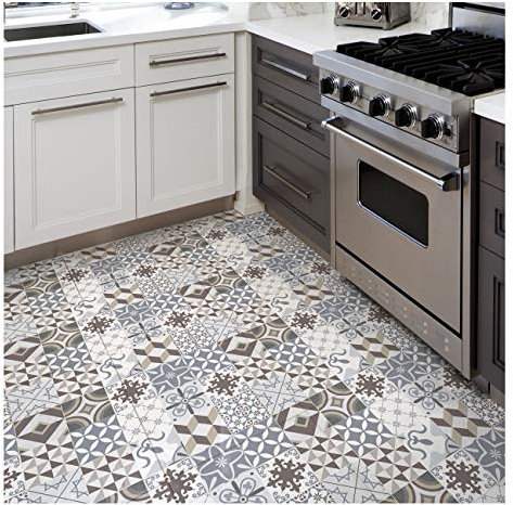 Ambiance-Live col-floor-rv-0548 Adesivo, Multicolore, 60 x 90 cm