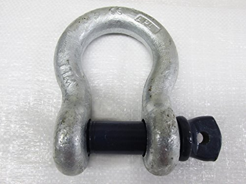 Recovery Bow Shackle Screw PIn 3.25 Ton (3250KG 4x4 Off Road Lifting Towing Tow)
