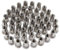 HSeaMall Tuerca remachada de acero inoxidable Cabeza plana Inserto roscado Remache Casquillo Nutsert M6 Herramienta de instalación 50PCS(M6 Type)