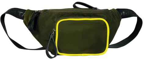 TOM TAILOR Bauchtasche Damen, Grün, Genova, 23x7x13 cm, TOM TAILOR, Gürteltasche, Hüfttasche