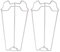 2 Pack - 9 White Metal Vintage Shade Carrier to Support Table & Floor Lampshade with Duplex Fitting | 29mm Hole | Fits BC SBC SES Type of Lampholders
