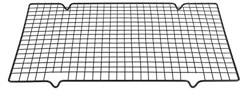 Rejilla de enfriamiento, 40,5 x 25,5 x 2 cm rejilla para hornear antiadherente para cocinar Rejilla del horno para hornear para Cocina, Parrilla al Aire Libre, Producción Pasteles