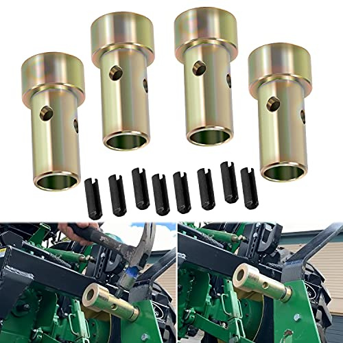 Schnellkupplung Adapter Buchsen für Cat 2 Kategorie II 3-pt Traktor Buchsen Set