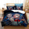 CHAOSE-DEB Bettwäsche Set Harley Quinn Druck Bettbezug Und Kissenbezug Kind Erwachsene Anti-Milben Plus Samt (Stil 03,200 x 200 cm)