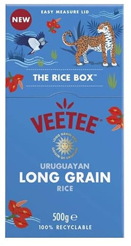 Veetee Rice Box Long Grain 6 x 500g