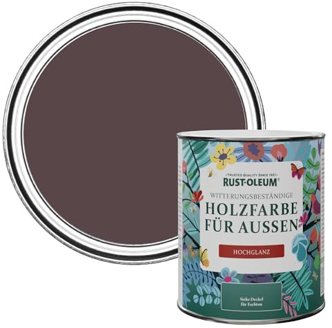 Rust-Oleum Purple Mould-Resistant Garden Paint In Gloss Finish - Mulberry Street 750ml
