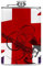 Flachmann für Spirituosen 8 Unzen, auslaufsichere klassische Trinkflaschen aus Edelstahl mit Trichter,Union Jack Gitarrenmuster