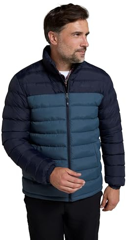 Mountain Warehouse Vista Mens Padded Puffer Jacket Dark Blue M