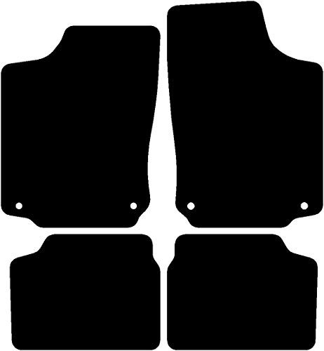 Kovvar Fußmatten passend für Opel Corsa C 2000-2006 Passend zur Ausführung: Variation 1 | Qualität: Basic