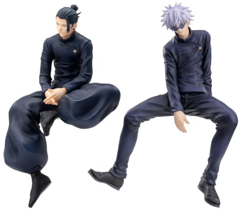 Jilijia Geto Suguru Figur Fushiguro Toji Gojo Satoru Nudelstopper Figur JJK Action Figur Modell Statue Ornamente Haus Auto Dekoration