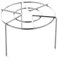 Round Steam Rack, Stainless Steel Steaming Rack for Instant Pot, 3.9in High Multi-Purpose Steaming Rack Stand Canning Rack, Cake Cooling Rack for Air Fryer, Steamer, Microwave Ovens Baking