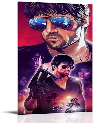 HFGPBVjk Movie Cobra Main Characters Art Poster Dekorative Malerei Leinwand Wandkunst Wohnzimmer Poster Schlafzimmer Malerei 12x18inch(30x45cm)