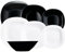 Luminarc Carine N&b Vajilla Opal 19 Piezas - 6 Personas Opal Apto Microondas Apto Frigorífico Reciclable