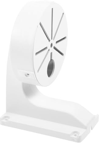 Angoily Camera Bracket Riser Gutter Speaker Ring Peephole Camera Tripod Cable Monitor Front Solar Panel Cord Floor Doorbell Security Camera Indoor Charger Link Pod Lights Ai Plastic White