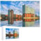 Puzzle für Erwachsene und Kinder ab 14 Jahren, 1000 StüCk，„Spiegelung der Elbphilharmonie in Hamburg“ ，Lernspielzeug FüR Kinder 70x50，Papier Puzzle