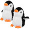 WESIEVYA 2stücke Plüsch-pinguin Schlüsselanhänger Süßes Stylisches Tierdesign Für Taschen Und Schlüssel Deko Und Geschenkidee Für Freunde Und Familie