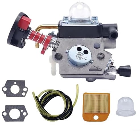 Hasaller Carburetor Car-b Strim-mer Carburetor Alternator Carburetors Hedge Trimmer Carburetors with Air Filter Fuel Filter Kit for ST-IHL HS82 HS82T HS82R HS87T HS87R