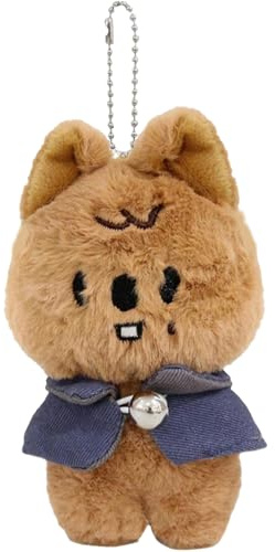 XJSFDLSL Stry Plüsch Schlüsselanhänger,Skz Keychain, Merch Geschenk Schlüsselbund, Ideal Für Fans Langlebiges Und Stilvolles, Accessoire Für Rucksack,Key