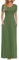 AUSELILY Maxi Dress for Women - Summer Casual Long Dresses for Ladies with Pockets M Army Green