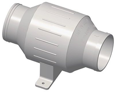 MiDMarine In-line Turbo Bilge Blower Fan, 230CFM, Waterproof to IP66, 3 Hose (Dia)