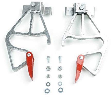 Werner 28-2 Ersatz-Sprossenschlösser-Set – passend für: D1100-2 Leitern – Länge 17,78 cm