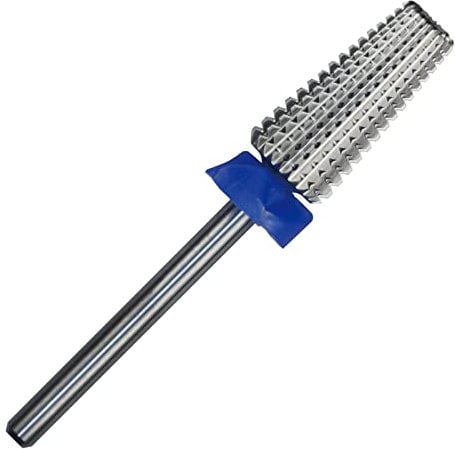 C&I 5 in 1 Multi-function Tapered Shape Nail Drill, Professional Drill Bit for Nail Manicure Machine (Middle)
