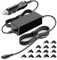 KFD 90W DC 12V-24V Caricabatteria da Auto Per HP Dell Toshiba IBM Lenovo Acer ASUS Compaq Samsung Sony Universel TV Camper PC Portatile Alimentatore da Auto Caricatore Con 14 Connettores