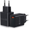 Raeisusp Quick Charge 3.0 USB-Ladegerät,18W USB-Netzteil für 10W QI Wireless Ladegerät, Tablets, iPhone, Samsung Galaxy, LG, HTC 【2er-Pack】 Schwarz