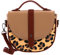 SOCCX Animal Queen Handbag Sand
