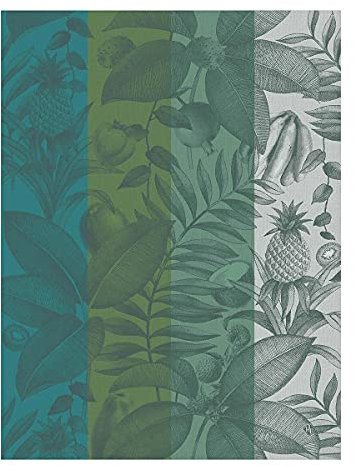 Le Jacquard Francais 27076 Geschirrtuch Fruits Exotiques Palme 80X60 cm Baumwolle
