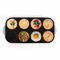 Gef-roy Crêpière Maxi crêpes/Pancakes Party avec revêtement Anti-adhésif - 8 Personnes - 1500W DOC186