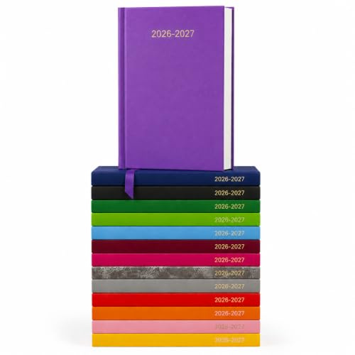 Top Sale Schülerkalender 2024-25, A5, Seite pro Tag, akademischer Terminplaner, Violett