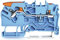 WAGO Kontakttechnik 2102-5204 Morsettiera, Blu, Numero di poli 2