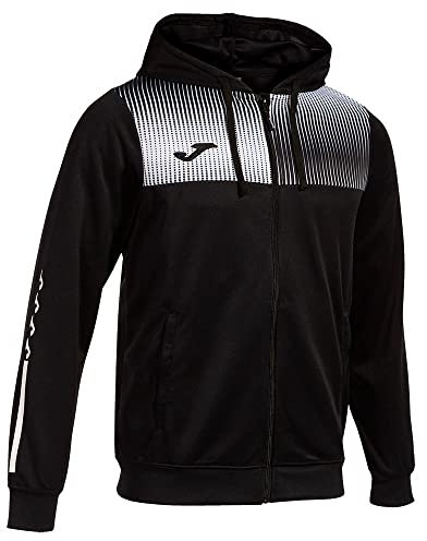 Joma Jacke mit kapuze mann Eco Supernova schwarz weiss