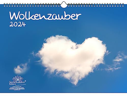 Wolkenzauber DIN A3 Kalender für 2024 Wolken Himmel - Seelenzauber