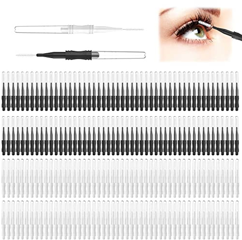 200 Stück Mikro mundbrauen mit zylinder, mehrmal-augen-wimperntusche und zwei kleine wimpern Von der größe einer wimpern tragen sich zu dauerbürsten auf