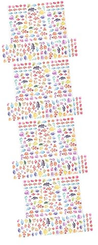 EXCEART 20 Blätter Aufkleber Unterwasserwelt Hai-aufkleber 3d-meereslebewesen-aufkleber Aufkleber Mit Tropischen Fischen Meerestier-aufkleber Die Unterwasserwelt Baby Papier Kleiner Fisch